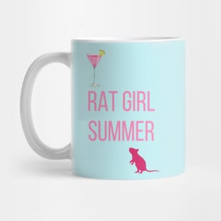 Rat Girl Summer Fun Design for Girlies living their best life Mug